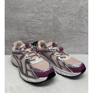 Avia Women’s Running Shoes Pink Silver Size 6.5 Lightweight Athletic Sneakers